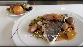 Les Recettes Festives  Filet de daurade royale par Fabrice Prochasson [upl. by Ulick]