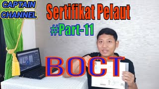 Sertifikat Pelaut  Kapal Tanker  BOCT  dokumenpelaut captainindraguna [upl. by Mchale950]