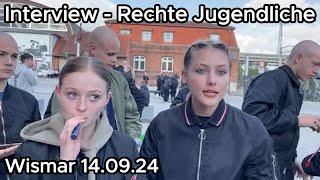 CSD Gegendemo Interview  Wismar 140924 [upl. by Flore]