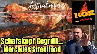 Mersin Gegrillten SchafskopfStreetfood Türkei [upl. by Tenaej]