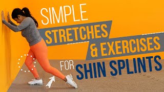 Top 3 Stretches for Shin Splints Pain [upl. by Elolcin]