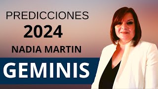 ¿QUE ME PASARÁ EN 2024 PREDICCIONES SIGNO DE GEMINIS  NADIA MARTIN [upl. by Zanlog833]