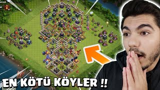 EN KÖTÜ ÖLÜ KÖYLER  Köy İncelemeleri   Clash Of Clans [upl. by Aicilyt701]