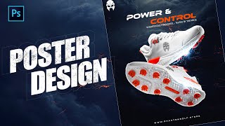 Create a STUNNING Golf Shoes Poster in Photoshop Like a PRO [upl. by Assirk]