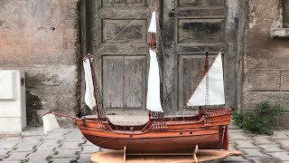 How to Make a Model Ship  Santa Maria [upl. by Croom]