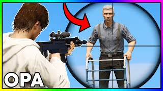 OPA WIRD BEDROHT IN GTA RP [upl. by Orgell126]