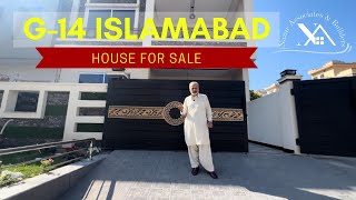 House for Sale  G14  Islamabad  Property  CDA  Latest Updates  Prices [upl. by Ardme]