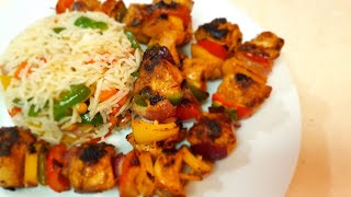 How to make chicken Shish Taouk Lebanese Chicken Tawook recipe  Desi in Dubai [upl. by Nitsu]