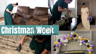 Christmas Week Day Four Cleaning Motivation Christmas House Prep [upl. by Auberbach]