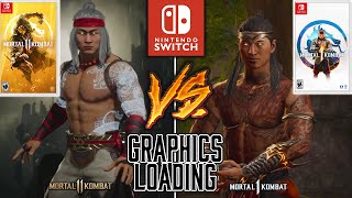 MK1 vs MK11  Nintendo Switch  A Visual Comparison Updated Patch 113 [upl. by Emma469]