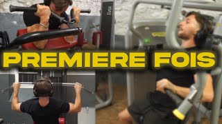 FAIRE SA PREMIERE SÉANCE DE MUSCU A LA SALLE [upl. by Ibbor]