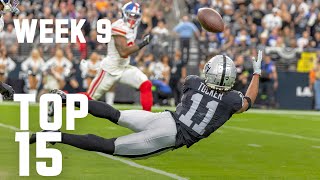 Top 15 Plays  NFL Week 9 2023 Season [upl. by Nemrac]