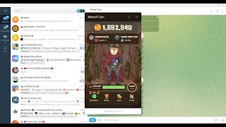 How to open Telegram WebApp Game on telegram Desktop [upl. by Raffo]