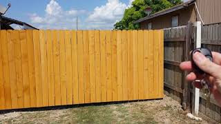 Cantilever Driveway Gate [upl. by Sivatnod]