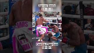 Jaron Ennis vs Custio Clayton  Fast Fight JaronEnnis CustioClayton sports boxing ko [upl. by Keele]