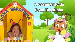 Dona Baratinha  TEATRO na ESCOLINHA de LULU QUEM QUER CASAR COM A DONA BARATINHA [upl. by Norse513]