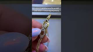 neckcandy diamondnecklaces satisfying repurpose repurposing repurposed rontaljewelry [upl. by Litta22]