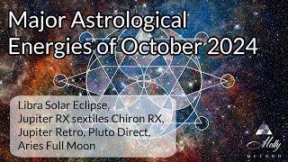 Major Astrology of October 2024  Libra Solar Eclipse Jupiter Retro Pluto Direct Aries Full Moon [upl. by Namreh757]