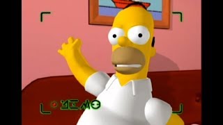 THE SIMPSONS HIT AND RUN xbox español voces intro y gameplay [upl. by Esilec]