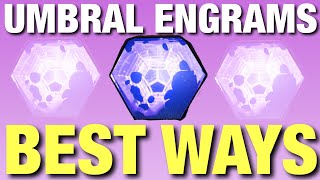 Destiny 2  FAST UMBRAL ENGRAMS Where amp How To Farm FAST Rewards [upl. by Enyala]