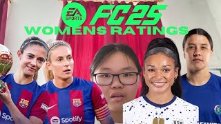 THE BEST WOMENS PLAYERS ON FC 25 [upl. by Vere950]