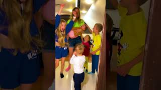 🥳 Bomba 🤩 Surprise Mommy 😱 with 5 children shorts Incredible ending melimi [upl. by Eekaz]