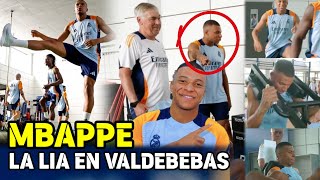 Mbappe DESATA LA LOCURA en Valdebebas en du primer dia de entrenamiento con Pintus [upl. by Adnomar]