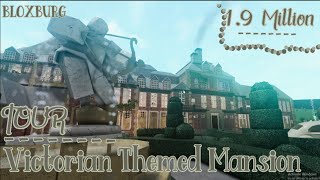 Victorian Themed Mansion  TOUR  BLOXBURG  19Mil [upl. by Aggie]