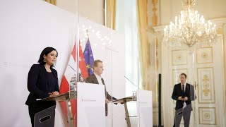 Pressekonferenz zum außerordentlichen Zivildienst [upl. by Wye]