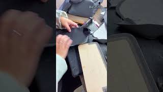 the art of handmade leathercraft leather factory handcrafted craftman making bags boshiho [upl. by Naraa]