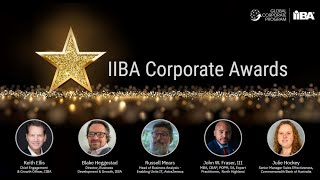 2021 IIBA Corporate Awards Ceremony [upl. by Ng]