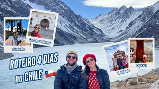 CHILE em 4 DIAS 🇨🇱  Roteiro valores e passeios para OTIMIZAR sua viagem [upl. by Necyla]