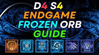 D4 S4  No Uber  Easy Standard Endgame Frozen Orb Build ✅✅✅ [upl. by Eecats]