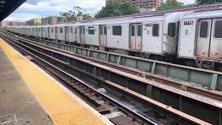 4 train R142A is leaving at Moshulu Pkwy Station in NYC Subway [upl. by Boswell543]