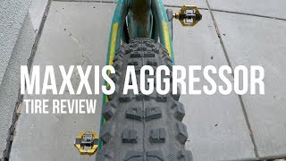 Maxxis Aggressor Tire Review [upl. by Hteazile]