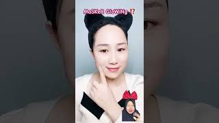 MaSKeR GloWiNg ⁉️ skincare secretbeautytips makeup beauty koreanmask shortvideo shorts [upl. by Oringas]