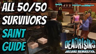 Saint TrophyAchievement Guide  All 5050 Survivors  Dead Rising Deluxe Remaster [upl. by Hildagard]