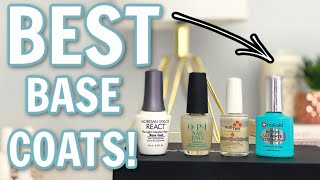 BEST Base Coats for Perfect Nails 2020 [upl. by Zertnom]