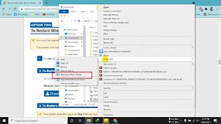 HOW TO RESTORE WINDOWS PHOTO VIEWER IN WINDOWS 7 10 OR 11 [upl. by Clare]