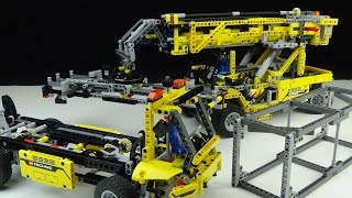 Lego®  Technic  42009  BModell  Container TeleskopLader  Review [upl. by Ayaet]