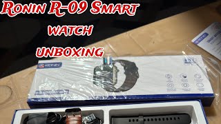 Ronin R09 Ultra Smart watch Unboxing rs 9999 Pakistan [upl. by Ashjian]