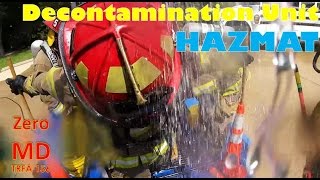 HAZMAT Decontamination Unit Simulation at Virginia Beach Fire Academy [upl. by Acila771]