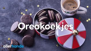 Oreokoekjes zelf bakken  Recept  Allerhande [upl. by Peggi]