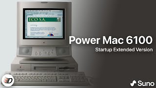 Power Mac 6100 Startup Extended Version [upl. by Bedell]