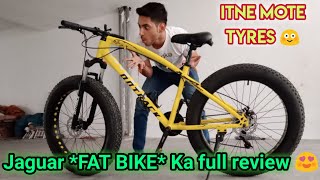 Jaguar FAT BIKE full review amp specs All details about fat tyre cycle 😳 [upl. by Vigen743]