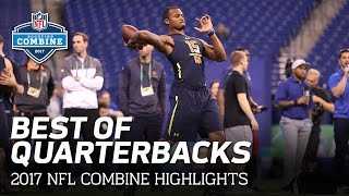 Best of Quarterbacks  2017 NFL Combine Highlights [upl. by Prior]