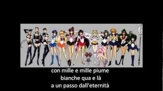 KARAOKE  PETALI DI STELLE PER SAILOR MOON [upl. by Chaddie]