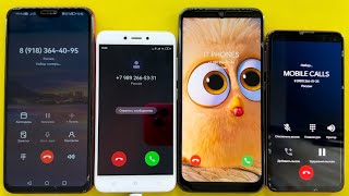 Mobile Calls on Phones Honor 8X Redmi 4X Redmi Note 8T Samsung Galaxy S10e [upl. by Cotterell]