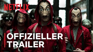 Haus des Geldes  SerienTrailer  Netflix [upl. by Hartzke735]