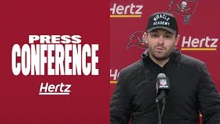 Baker Mayfield on Game vs Lions ‘Thankful’ for Season  Press Conference [upl. by Wehtta942]